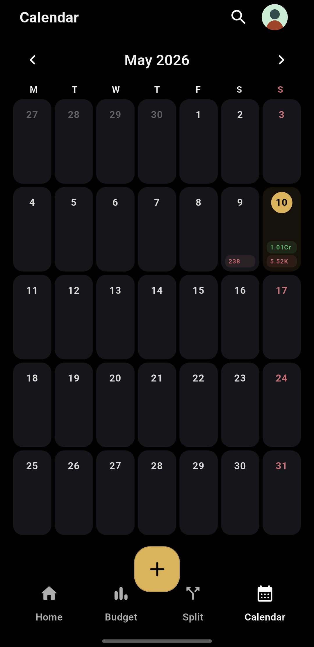 SilkWallet Calendar